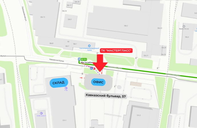 Карта проезда